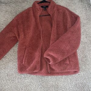 Forever 21 furry jacket